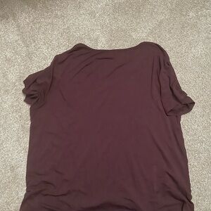 Old Navy Red Brown Short Sleeve T-Shirt
